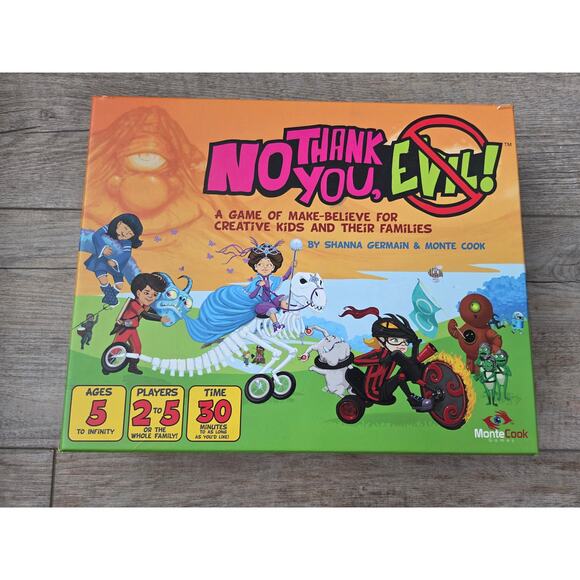 Monte Cook Games Other - No Thank You, Evil!‎ Tabletop RPG - Family Adventure Board Game by Monte Cook
